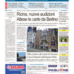 La prima pagina dell’edizione in edicola oggi