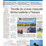 La prima pagina dell’edizione in edicola oggi