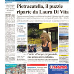 La prima pagina dell’edizione in edicola oggi