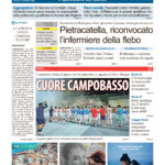 La prima pagina dell’edizione in edicola oggi