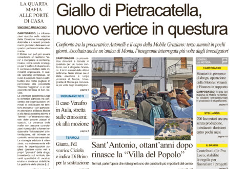L’edizione completa di Primo Piano Molise del 23 settembre