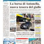 La prima pagina dell’edizione in edicola oggi