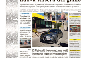 La prima pagina dell’edizione in edicola oggi