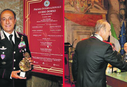 Ancora un riconoscimento per il generale Salvatore Luogo, è “Ambasciatore del Mezzogiorno”