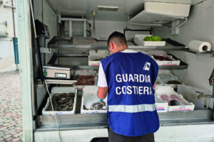 Stretta della Guardia Costiera, sequestrati  40 chili di pesce: 6mila euro di multe