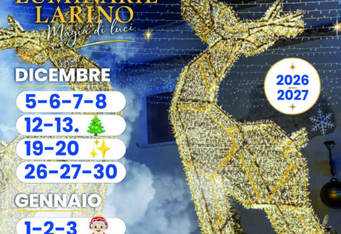 Larino riaccende il Natale: tornano le Luminarie