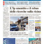 La prima pagina dell’edizione in edicola oggi