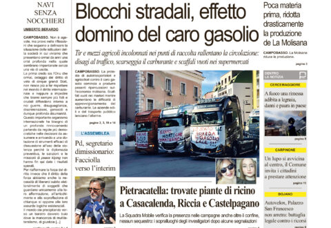 L’edizione completa di Primo Piano Molise del 20 ottobre