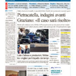 La prima pagina dell’edizione in edicola oggi